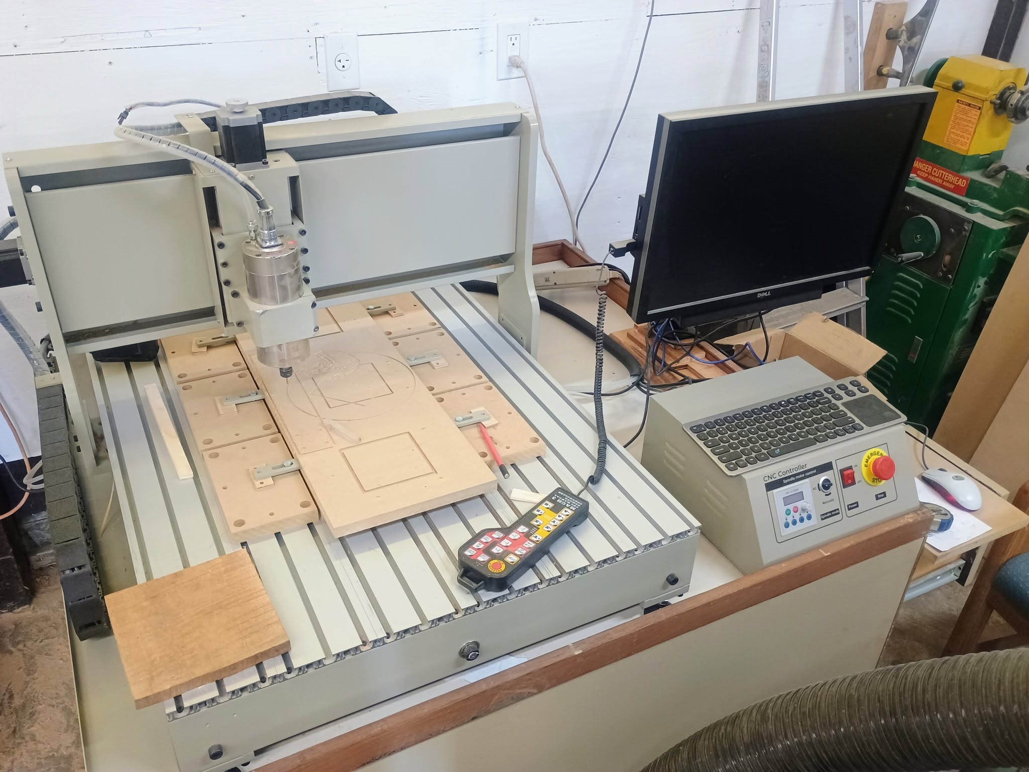 A CNC machine