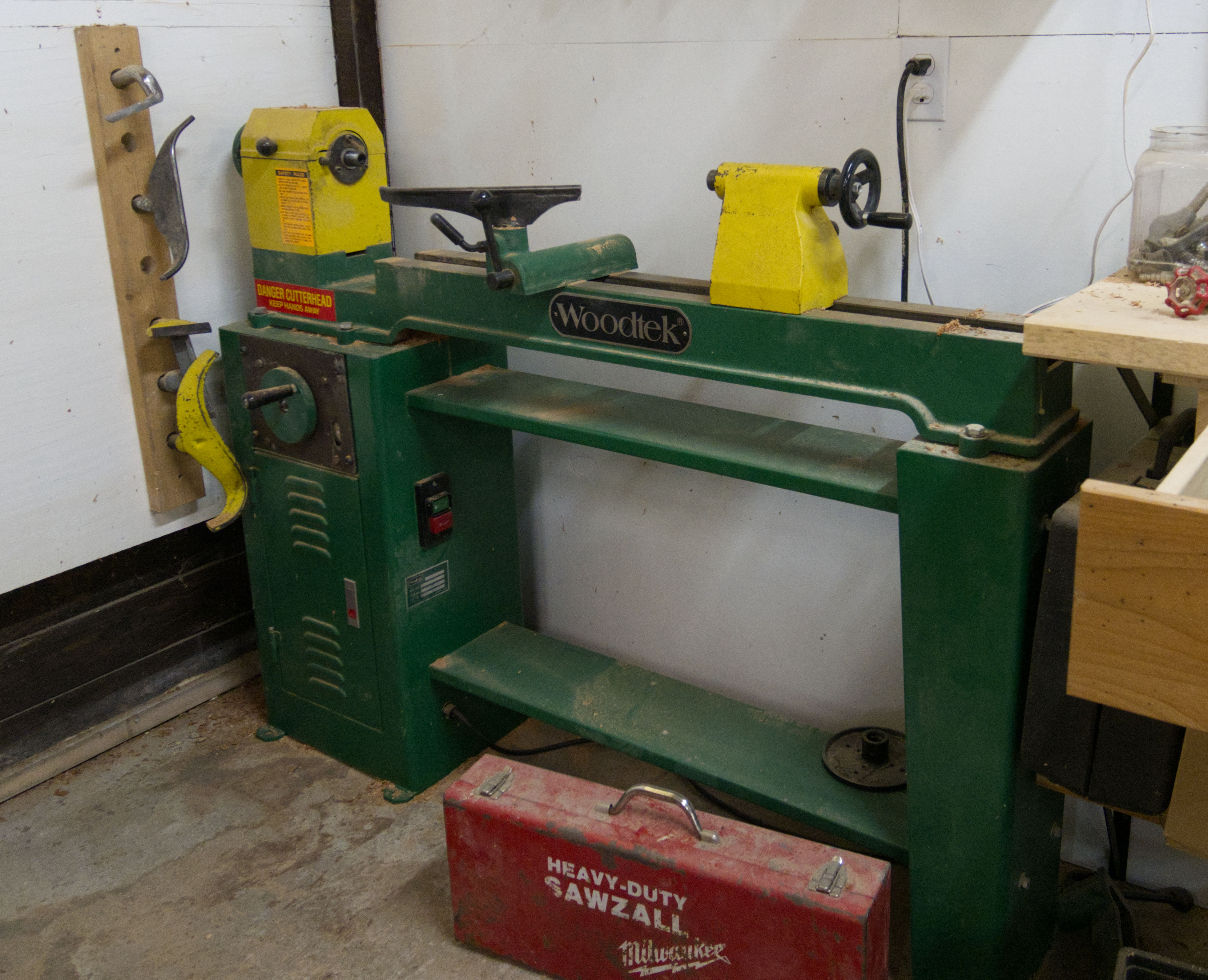 A lathe